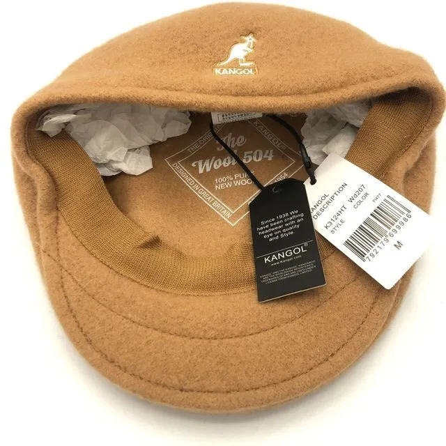 Ball Caps Ball Caps Kangol American Style Kangaroo Hoge kwaliteit Real Wool Forward Hat Franse schilder Herfst en Winter Beret Men Women Hoeden Q6