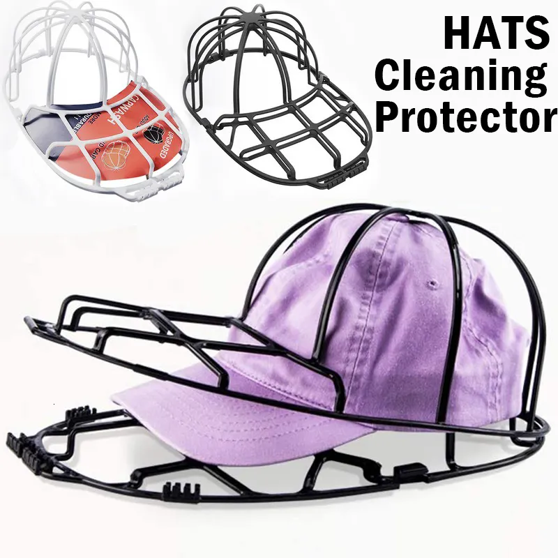 Cappucci a sfera in rondella per cappello da baseball per berretto per bambini per adulti Detergenti per la conservazione della gabbia Shaper Protector Rack Lavatrice 230713