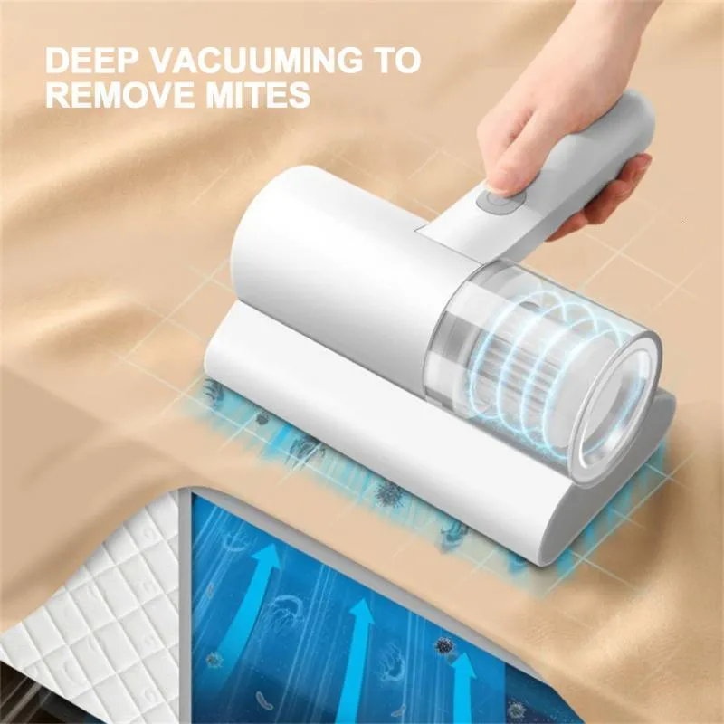 Lint Removers Cyclone Dust Aspirateur Élimination des acariens électriques Remover Deep Cleaning Collector Acarid Long Endurance 230714