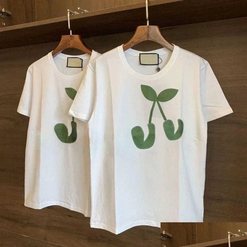 Camisetas Masculinas Animal Print Masculinas e Femininas de Manga Curta T-shirt de Verão Moda Simples Preto Branco Top T Casual Ao Ar Livre Solto Cl Dhref