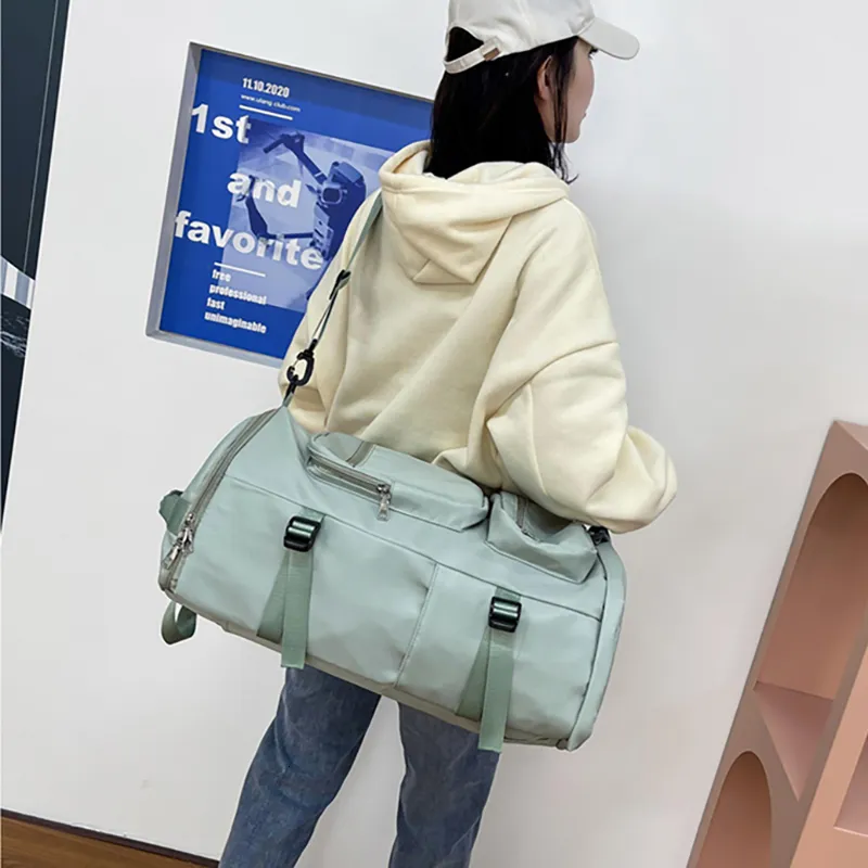 Multifunctional Travel Bag Big Capactiy Backpack Shoulder For Women With Independent Shoe Pocket Student School Bags 230714 f1c0