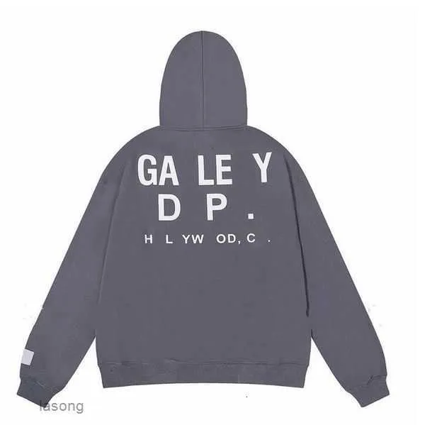 Mens Hoodies Sweatshirts American Man Galleryes Dept Sweater Sweaters 2023 Fashion Hoodie Los Angeles Exclusive Printed High Gram Weight Cotton Terry1hoi