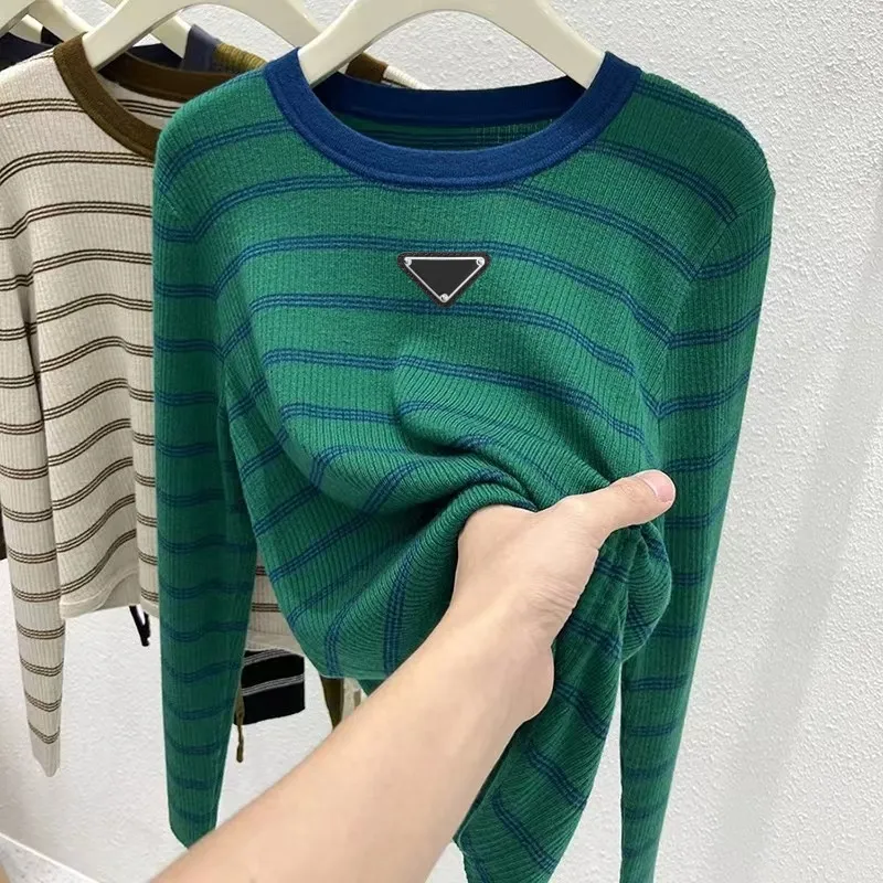 Женские свитера, вязаный свитер 2023, осень-зима, с круглым вырезом, длинными рукавами внутри, свободные топы, топы без подкладки, женские, более шикарные, тонкие