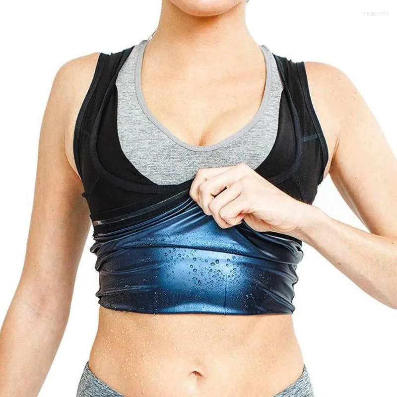 Giacche da corsa Sport Fitness Gilet Body Exercise Shapers Top Training Sweat Camicia senza maniche Neoprene Abbigliamento Gilet Dimagrante Donna