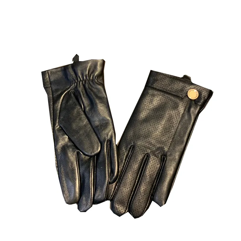 冬の温暖化手袋女性5本の指の手袋短いフリース濃厚手袋トレンディなブランド保護手袋フェスティバル