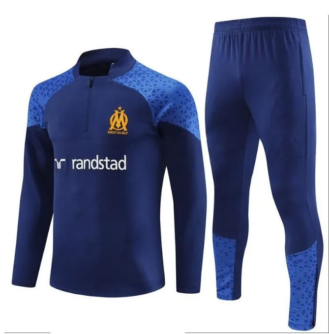 23 24 Kids And Adult Tracksuit MILIK PAYET Marseilles Survetement Training Suit Veste Maillot 2023 2024 Olympique OM Man Tracksuits Football Jogging Set Sports From 18 47 DHgate