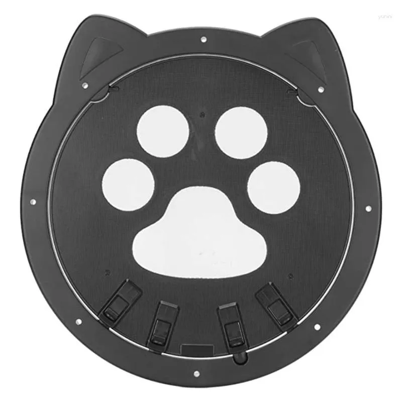 Porte-moustiquaire pour chien de compagnie de transporteurs de chat pour la fermeture automatique magnétique coulissante de chats