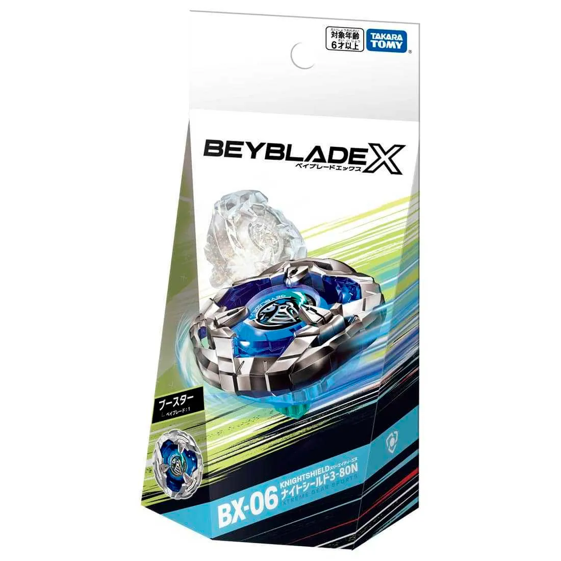 4D Beyblades Original Takara Tomy Beyblade X BX-06 Boost Shielding 3-80N