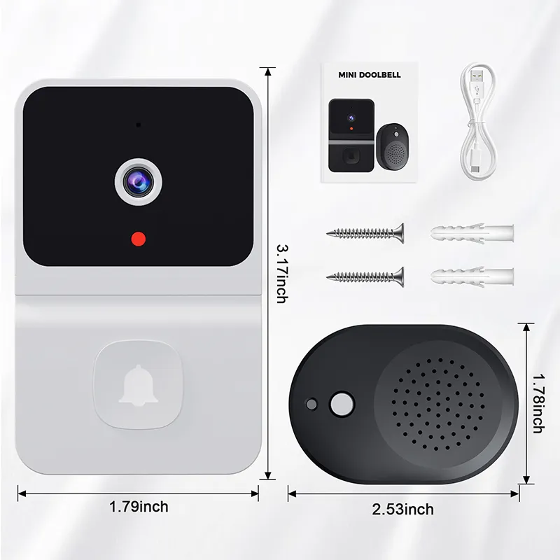 Z30 Remote Smart Videocamera campanello WiFi Smart Video Campanello Digital Visual Intercom Wireless Home Security Camera APP Control Door Bell Z20 Z30