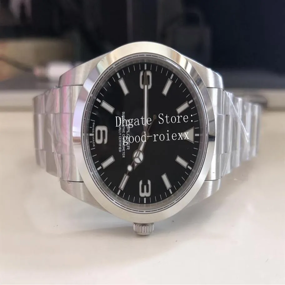 9 Стиль Мужские Мужские Азии 2813 BP Фабрики Заводские часы Sapphire Crystal 39 мм Explorer BPF Steel 114300 MEN 214270 СМОТРЕТЬ 116400 T351E