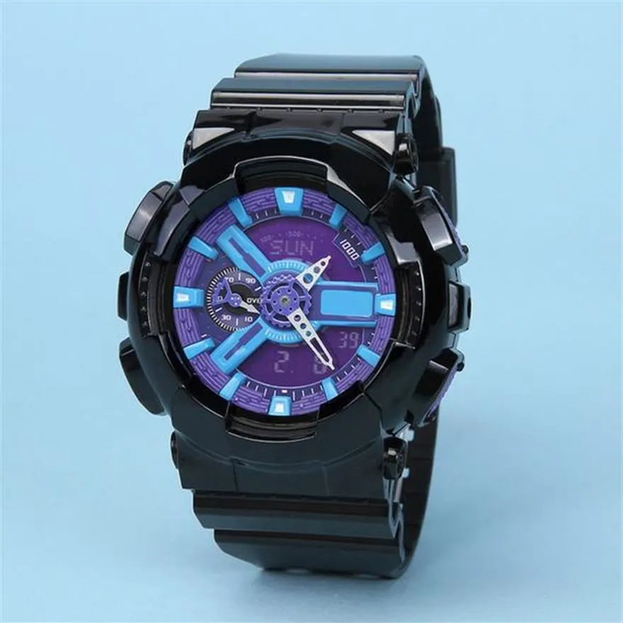 High quality casual fashion sports 110 watch waterproof and shockproof LED electronic watch automatic hand-raising light unisex wa209F