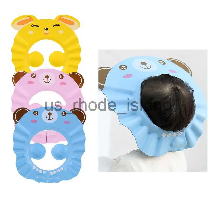 Kaufe Verstellbare Ohrenschutz-Shampoo-Kappe für Kinder, weicher