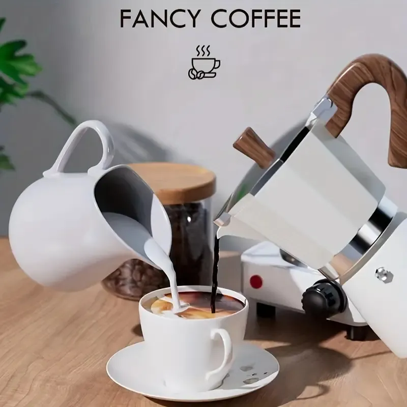 Moka Pot Italian Coffee Brewer Maker 3 Cup 5oz 150ml Stovetop Espresso Maker For Gas Or Electric Ceramic Camping Manual Cuban Coffee Brewer Percolator From Juulpod 12.82 DHgate.Com
