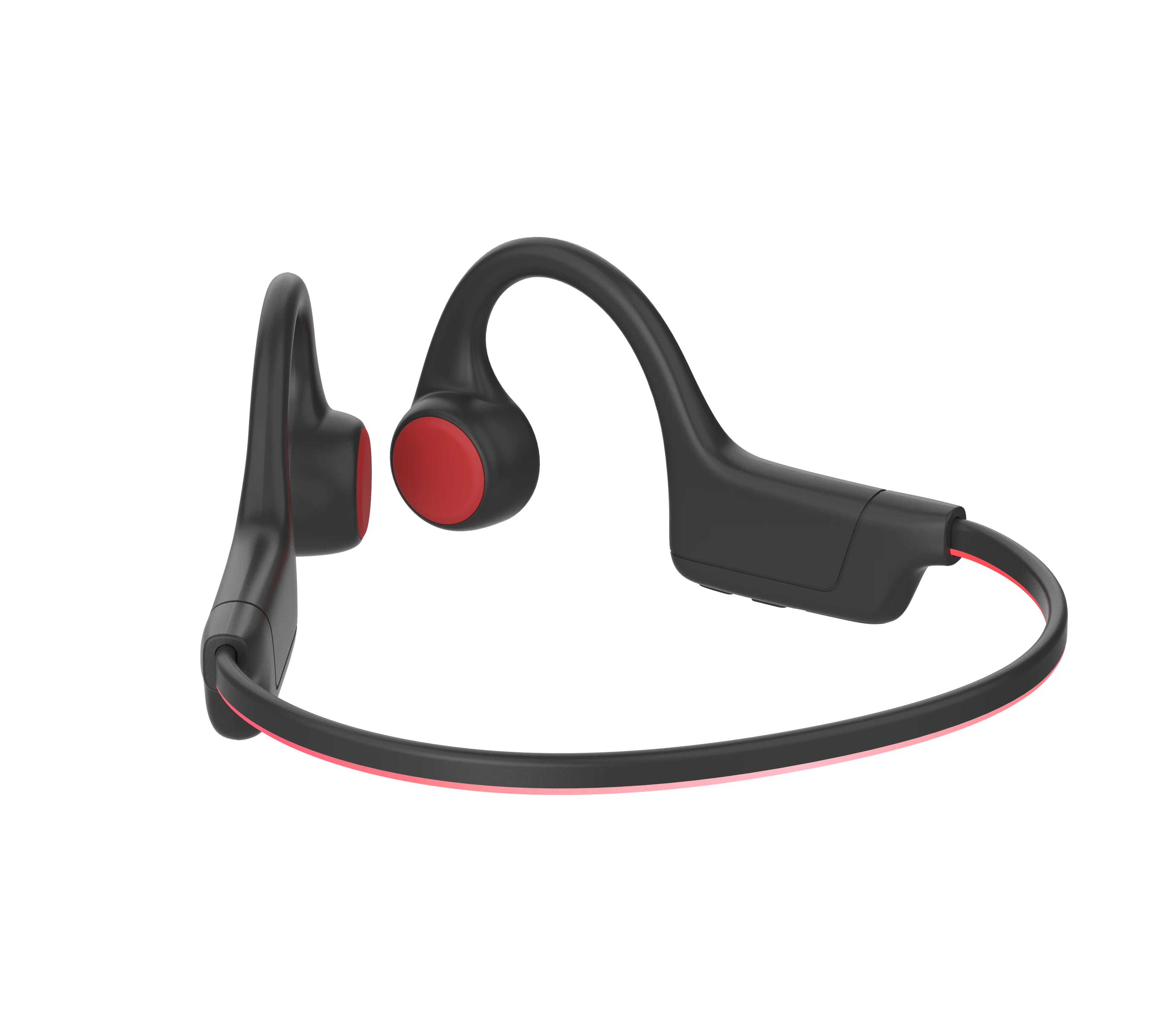 Przewodnictwo kości Bluetooth Słuchawki Przewodnictwo powietrzne Koncepcja Bluetooth Słuchawki bezprzewodowe Wodoodporne sportowe słuchawki Hi-Fi stereo słuchawki