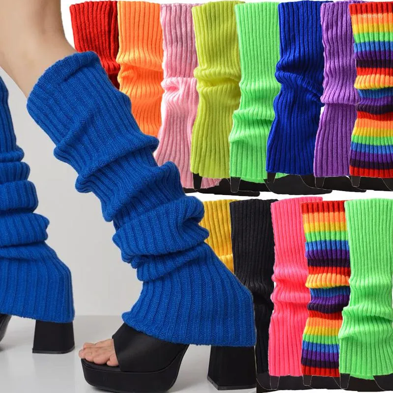 Frauen Socken Gestrickte Lange Mädchen Herbst Winter Warme Kniehohe Fuß Abdeckung Strümpfe Häkeln Leggings Boot Manschetten