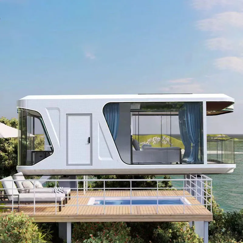 Customizable Prefab Homes: Modern Space Capsule Living, Container House ...