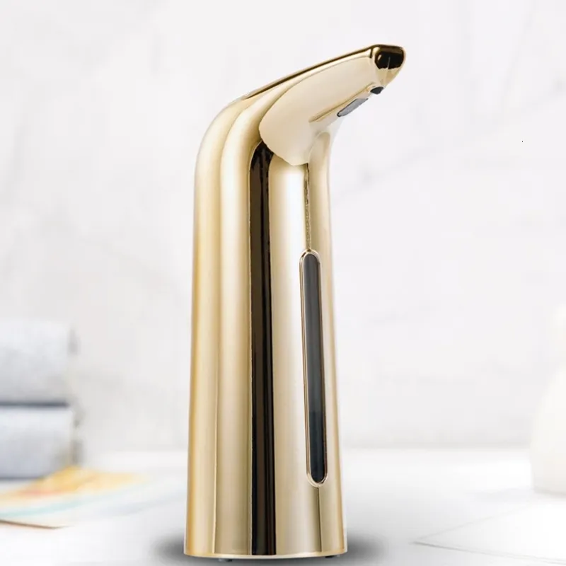 Sıvı Sabun Dispenser 400ml Otomatik Sabun Dispenser Kızılötesi dokunmasız sıvı akıllı sensör eller ücretsiz dezenfektan indüksiyon şampuanı 230714