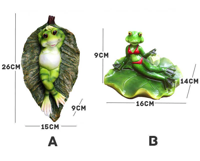 Resin Bikini Floating Frogs Statue Sexy Frog Garden Statue Decorative  Animal Sculpture For Home Desk And Gift L230714 From Musuo09, $8.85