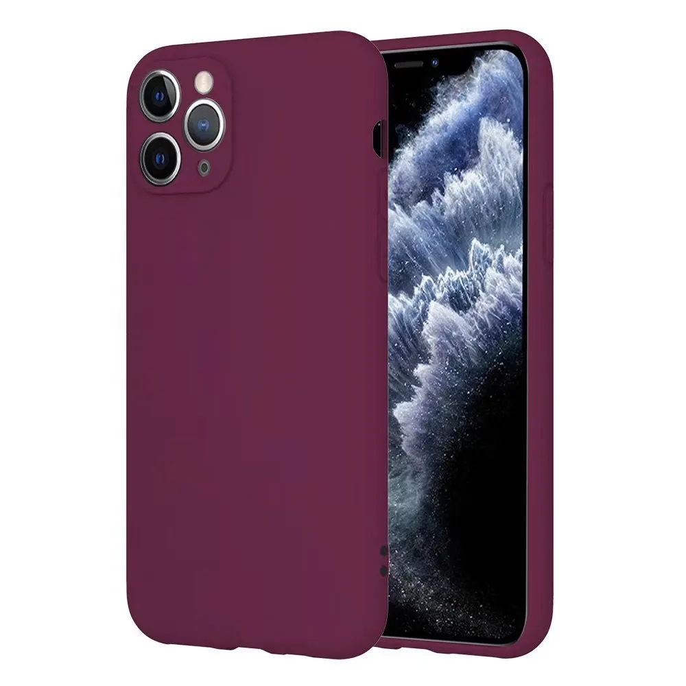 iPhone 15 Frosted TPU Phone Case Mat cienki tylna pokrywa miękka szok zabezpieczający dla jabłka 15 14 13 12 11 Pro Max xs XR 7p 8 8 8plus