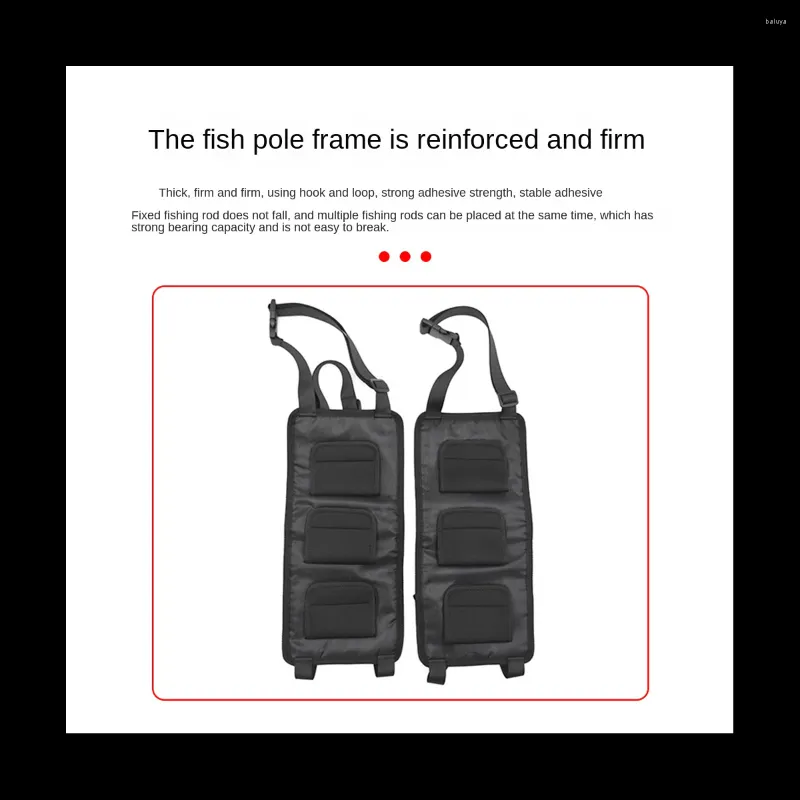Multi Functional Car And SUV Rack Set With Tactical Steering Wheel Cover,  Fishing Rod Carrier, Pole Holder, And Rear Seats Rack From Baluya, $29.29