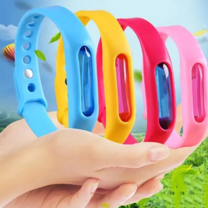 New anti mosquito pest insect bugs repellent repeller wrist band bracelet wristband protection mosquito deetfree nontoxic safe bracelet