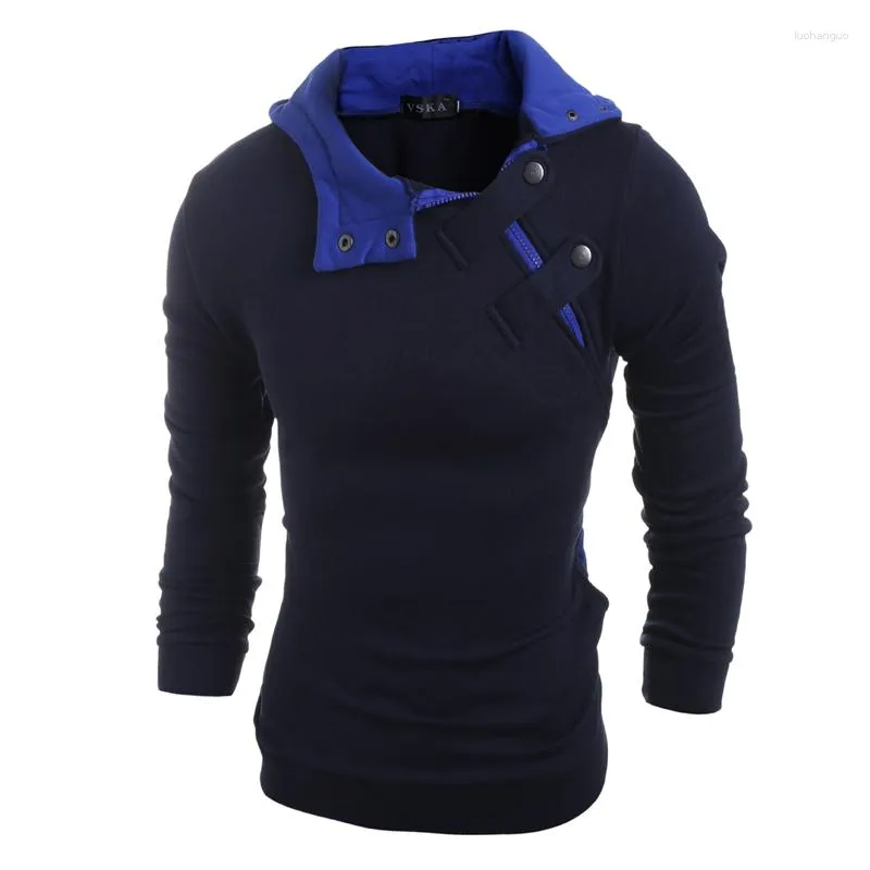 Men's Sweaters Discount Fashion Slim Fit Casual Sweater 4-color Dropped Transport Winter Warm Hooded Top