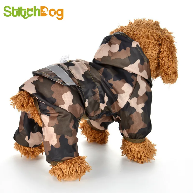 Chien Vêtements Imperméable Chiot Manteau De Pluie Avec Capuche Réfléchissant Imperméable Vêtements Doux Respirant Pet Chat Petit Vêtements De Pluie XS 2XL 230715