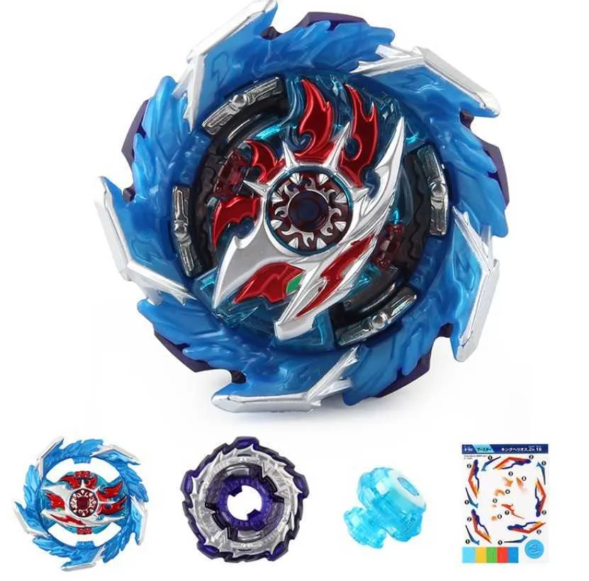 4D Beyblades Spinning Top Booster King Helios.Zn1B Super Hyperion
