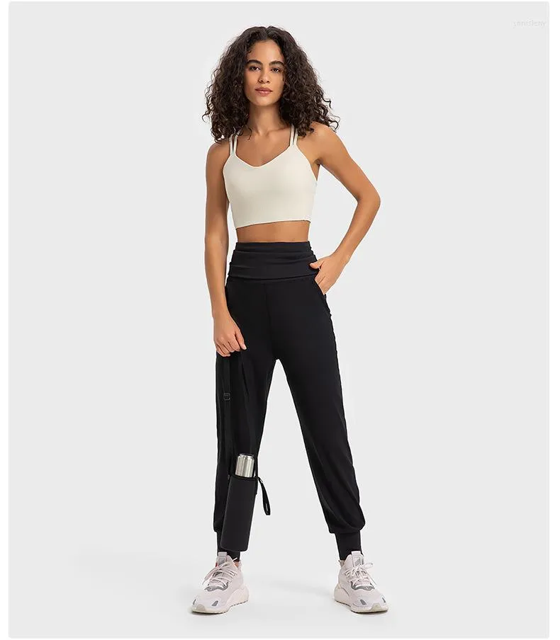 Pantalones Activos Mujer Verano Cintura Alta Deporte Running Yoga Ropa  Baggy Jagger Jogger Mujer De 18,33 €