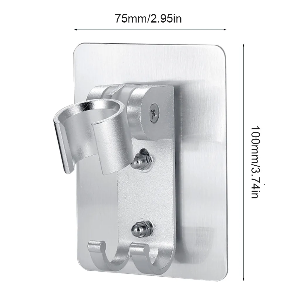 DHgate.com:Aluminum Adjustable Shower Head Holder Wall Mounted Handheld ...