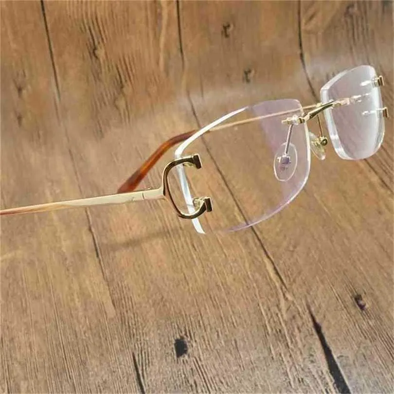 Sunglasses 2023 Clear Eye Frames for Men Women Carter Designer Frame Fashion Transparent Computer Accessories Optical GlassesKajia New