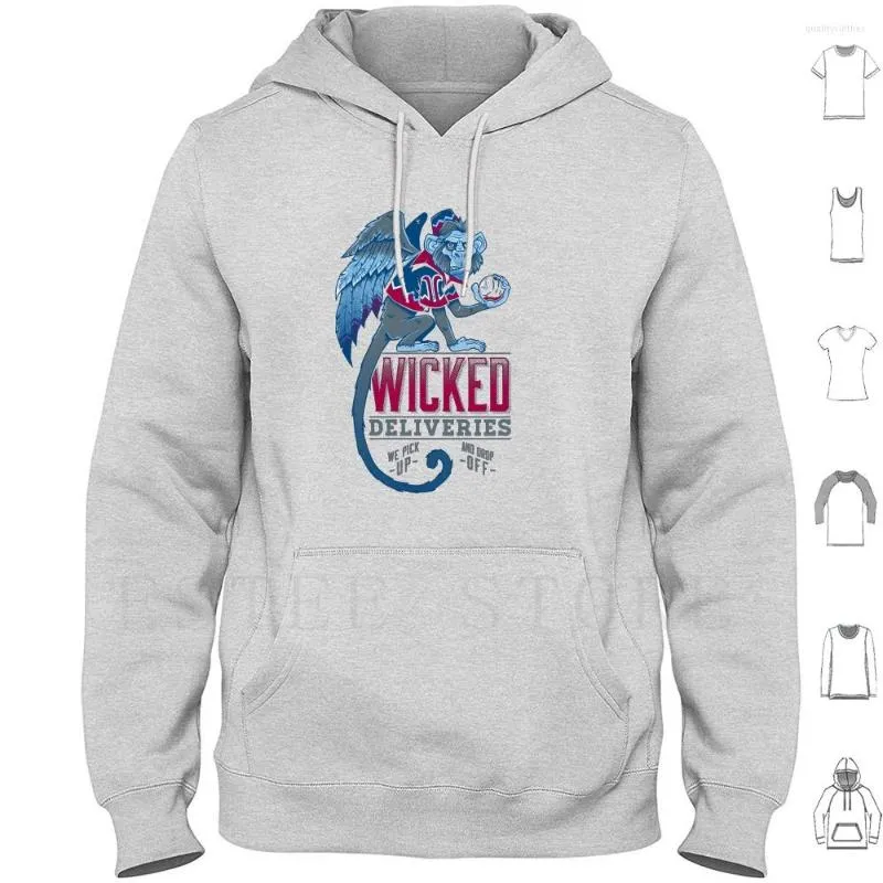 Men's Hoodies Wicked Deliveries Flying Monkey Musical Movie Witch Delivery