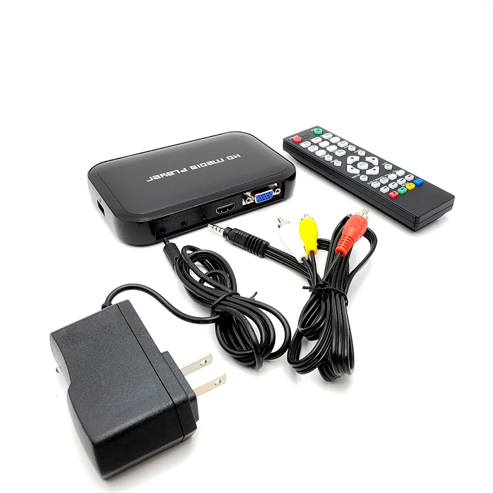 HDD Player Mini Full HD 1080P H264 MKV Compatible con HDMI Media Center USB  OTG SD AV TV AVI RMVB RM HDDM3R MMCSDMSSDHC 230714