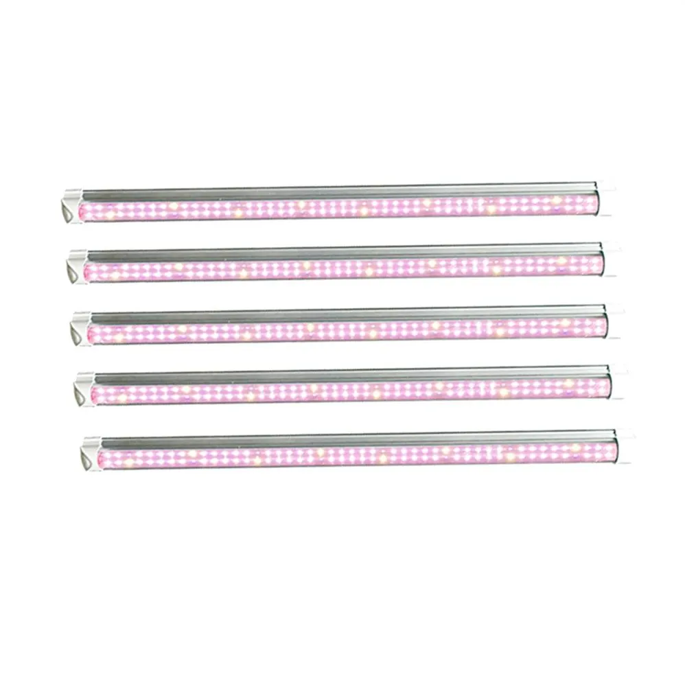 LED Grow Light 2ft 3ft 4ft 5ft 6ft 8ft T8 UV IR Büyüyen lamba T8 Kapalı Bitkiler Hidroponik Bitki T8 Veg için Işık Uvir ve 268i