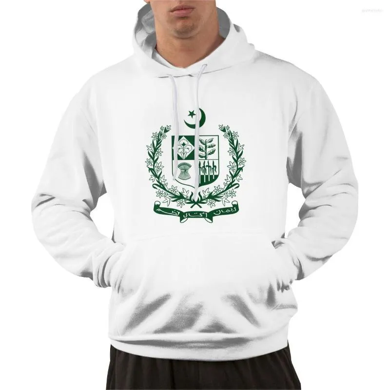 Sudaderas con capucha para hombre 95% algodón emblema de la bandera del país de Pakistán cálido invierno Sudadera con capucha hombres mujeres Unisex estilo Hip Hop sudadera