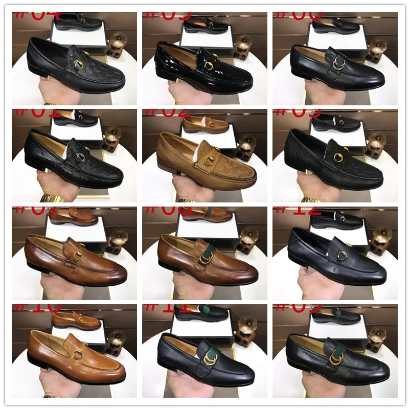 TOP 19 Stil: Klassische Freizeitschuhe für Herren, 100 % authentisches Rindsleder, Lederschuhe mit Metallschnalle, flache Mules mit Buchstaben, Princetown Men Trample Lazy