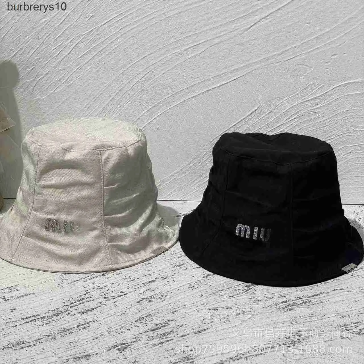 Koreaanse Mode Strass M Bucket hat Tide Leisure Veelzijdige Basin Hat ins Net Red Tide Fold Zonnebrandcrème Bucket hat
