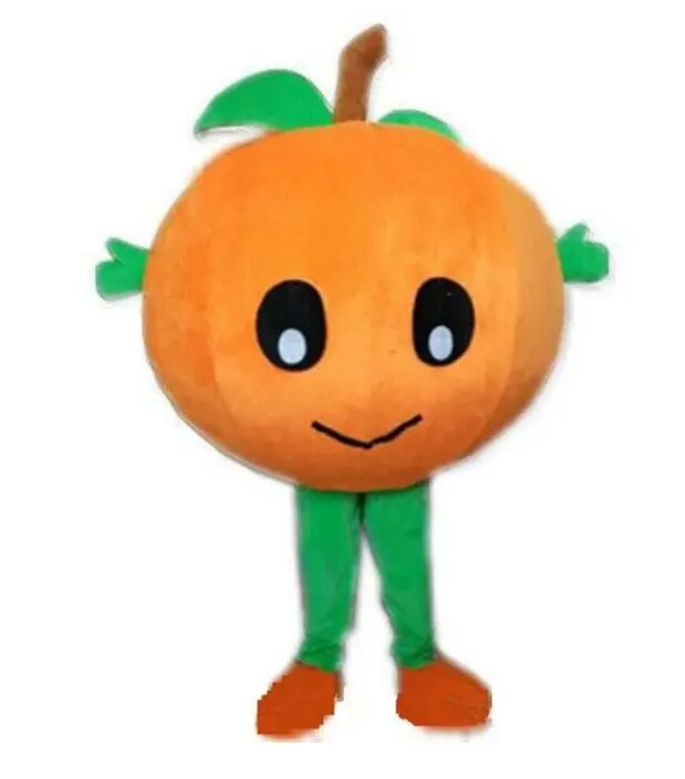 Duże małe pomarańczowe rekwizyty Mascot Costume Halloween urodzinowe Przyjęcie Urodziny Parada Parada dla dorosłych Używanie garnituru na zewnątrz