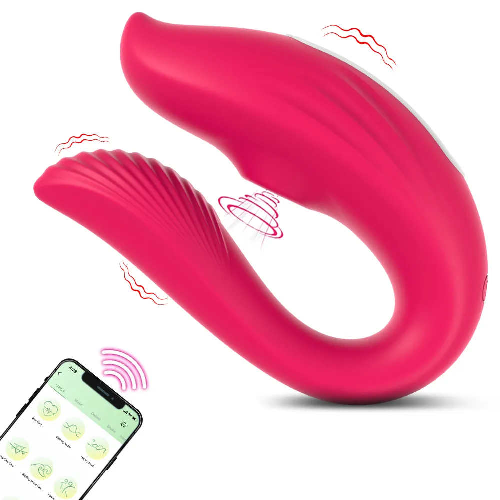 Vibrators Clit Sucking Vibrator Bluetooth Wearable Dildo Blowjob Clitoris Sucker Stimulator Female Masturbatio_voghion.com
