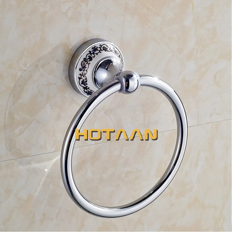 Porta Asciugamani Ad Anello ZGELIN Per Bagno - Nero Opaco, Acciaio Inox 304, Resistente A Ruggine E Corrosione - 3