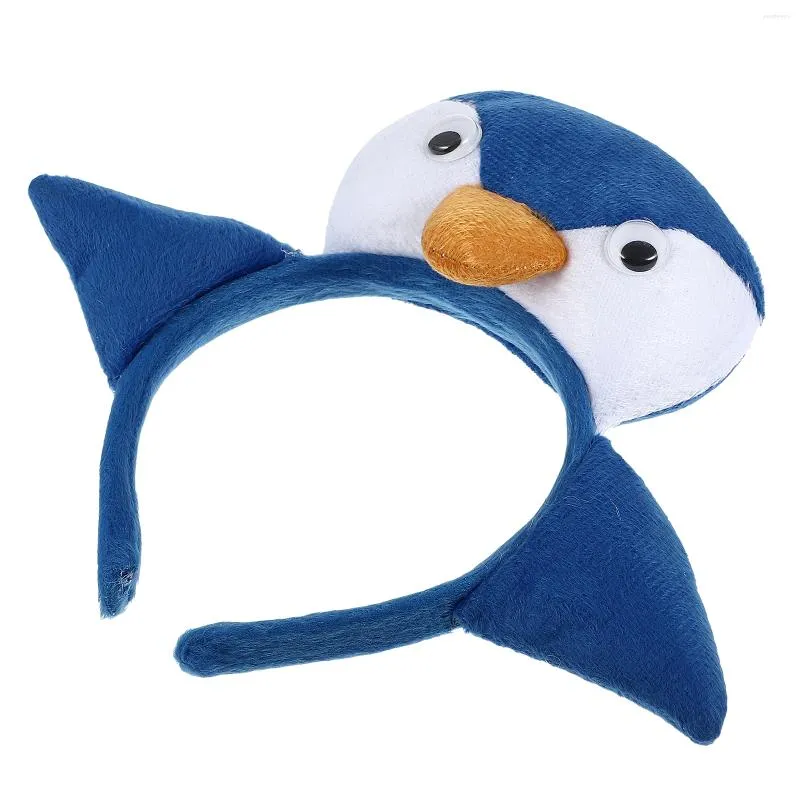 Bandana's 3 stuks Fancy Hair Ties Combo Plate Penguin Hoofdband Hoofdtooi Animal Hairwear Kind