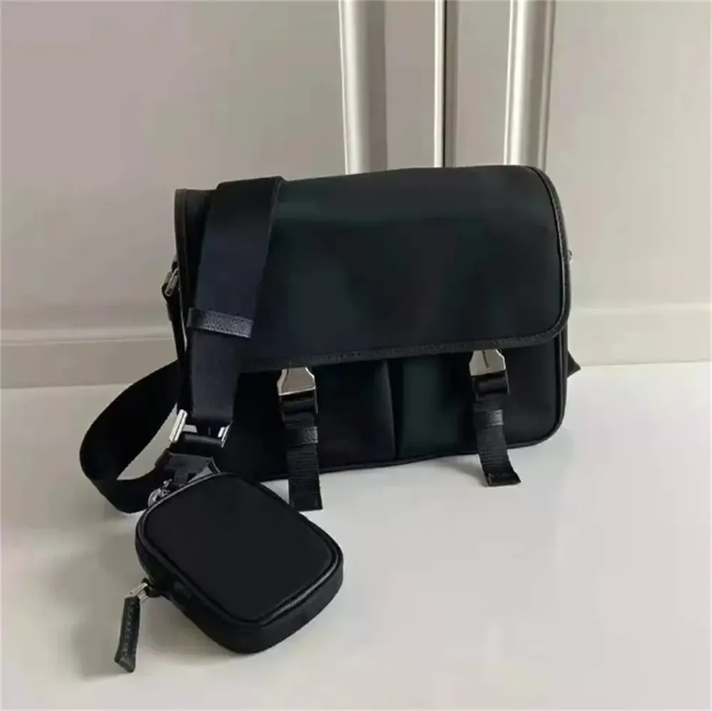 Re-Nylon Homens Cruz Corpo Saffiano Lona De Couro Homens Mulheres Messenger Bolsa Designers Saco Satchel Impermeável Bolsa De Ombro Pára-quedas Tecido Homem Bolsa Sacos Novo