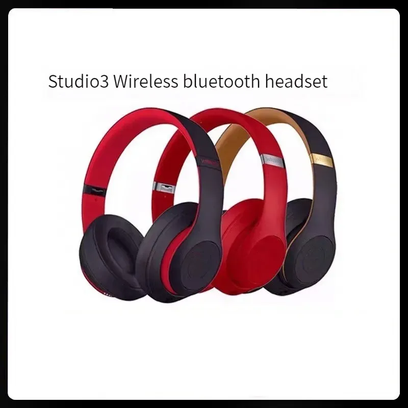 Beat Studio3 Słuchawki bezprzewodowe Zestaw słuchawkowy bezprzewodowe słuchawki dźwiękowe Bluetooth Magic Sound do Gaming Music Earthon 56
