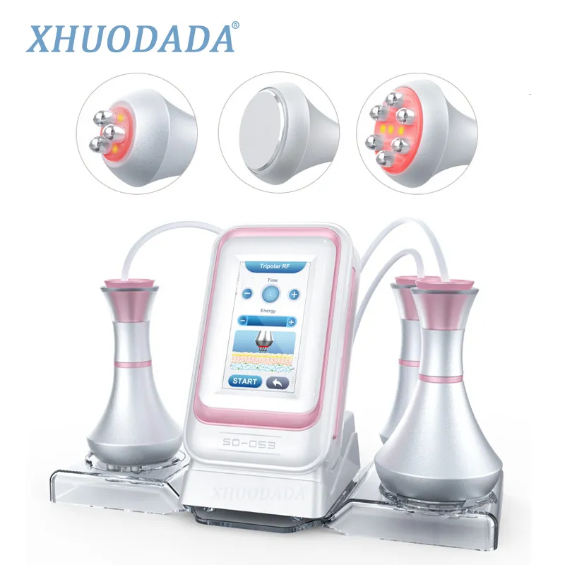 Gezicht Massager 80K Cavitatie RF Lichaam Afslanken Systeem Ultrasone Machine Huidverstrakking Vetverbranding Cellulitis huishoudelijke massager 230714