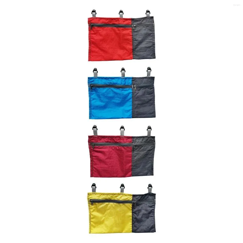 Obozowe meble Hammock Organizator Torba Slidable Portable 5 Pockets Przechowywanie do kempingu na zewnątrz sportowy wędkarstwo