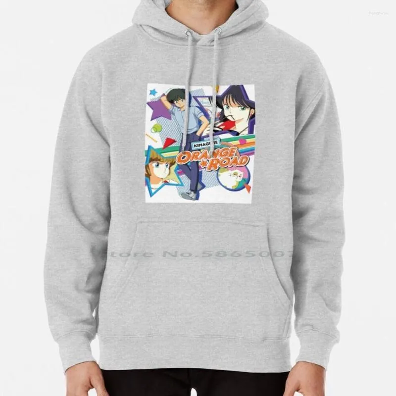 Erkek Hoodies Kimagure Turuncu Yol Kapşonlu Kazak 6xl Pamuk Madoka Ayukawa Geek Karikatür Manga Anime Kız Komik Aşk 90'lar