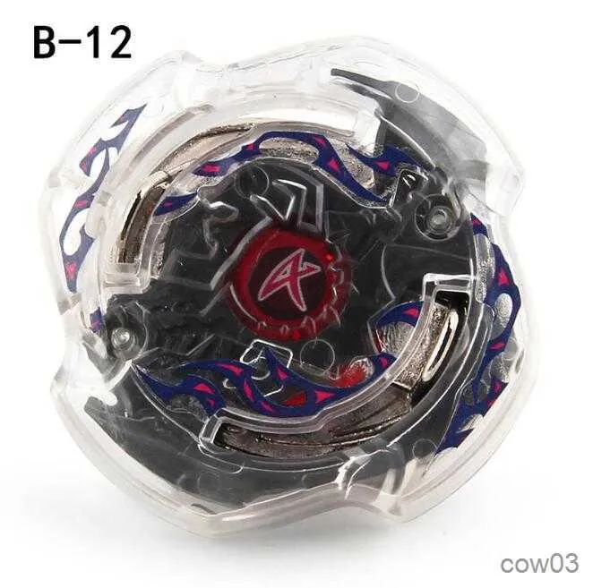 4D Beyblades TOUPIE BURST BEYBLADE SPINNING TOP style launcher 4D B-12 Starter Deathscyther Oval Accel Rapidity Top Plate Toy R230715