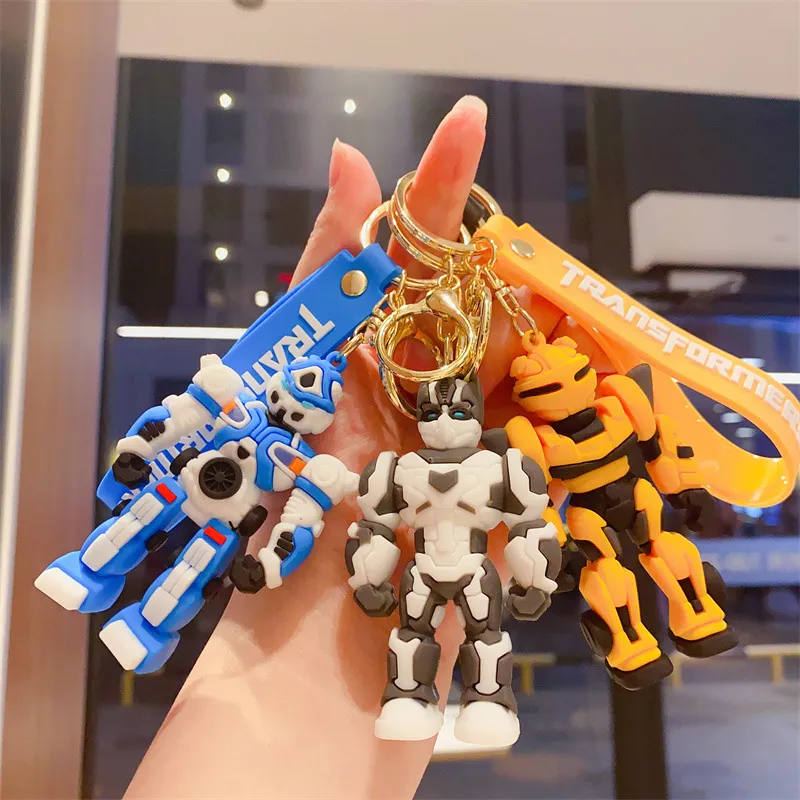 Fashion Blogger Designer Jewelry 3D Doll Robot Keychain