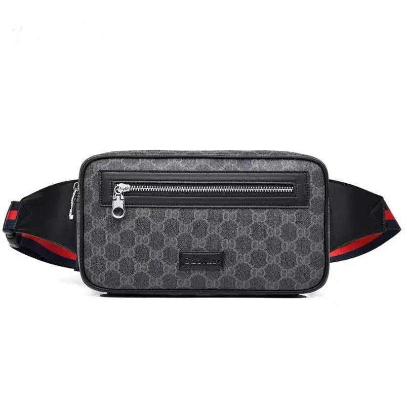 Bolsas masculinas de couro unissex, masculinas femininas, esportivas, de couro, pochete pochete, cintura, cintura, bumbum, fitness, cinto de corrida, bolsa de jogging, grade traseira G5190