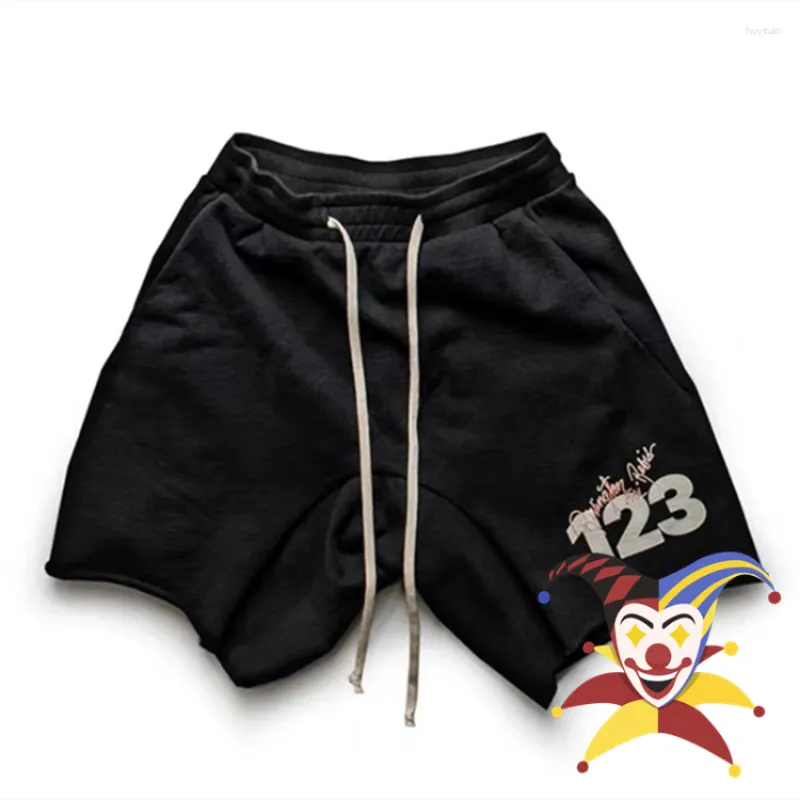 Pantalon pour homme RRR123 Short délavé vintage Homme Femme RRR-123 Culotte d'été avec cordon de serrage